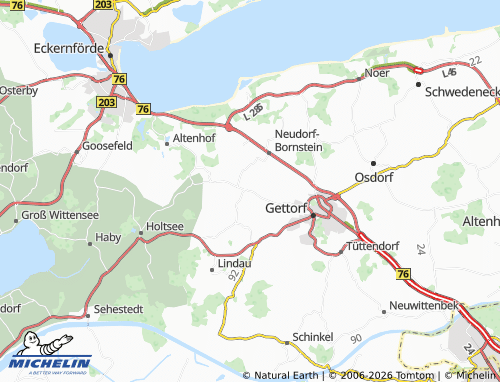 MICHELIN Bornstein map - ViaMichelin