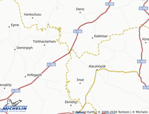 MICHELIN Küçükkeşlik map - ViaMichelin