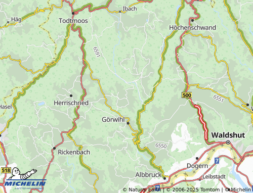 Carte MICHELIN Rotzingen - ViaMichelin