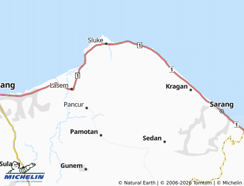 MICHELIN Ngroto map - ViaMichelin
