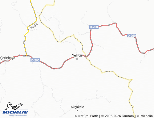 Mappa MICHELIN Yellice - ViaMichelin