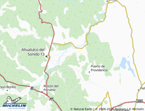 Mappa MICHELIN Emiliano Zapata - ViaMichelin