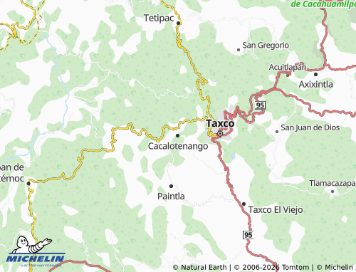 Kaart MICHELIN Cacalotenango - ViaMichelin