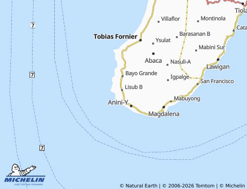 MICHELIN Lisub A map - ViaMichelin