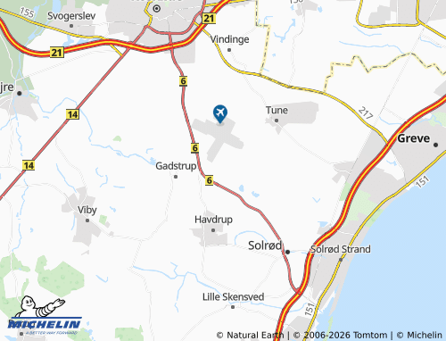 Mappa MICHELIN Snoldelev - ViaMichelin