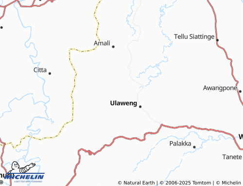 MICHELIN Tea Malala map - ViaMichelin