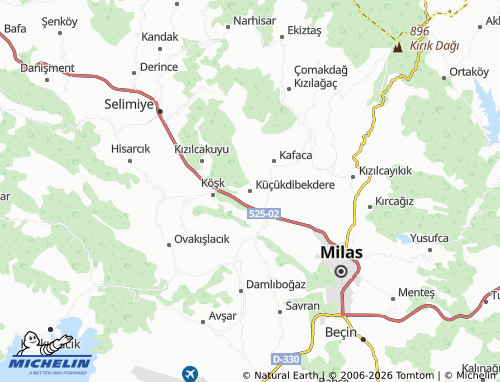 Mappa MICHELIN Küçükdibekdere - ViaMichelin