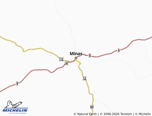 Kaart MICHELIN Minas - ViaMichelin