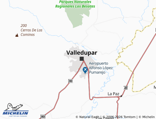 Mappa MICHELIN La Popa - ViaMichelin