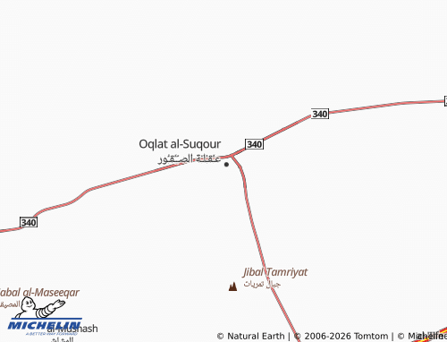 MICHELIN-Landkarte al-Yarmouk - ViaMichelin