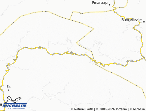 Mappa MICHELIN Kayahisar - ViaMichelin