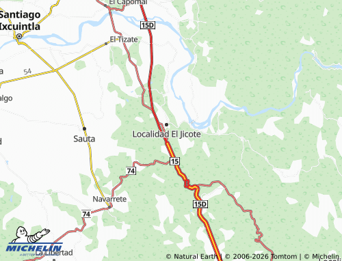 Mapa MICHELIN La Ceiba - ViaMichelin