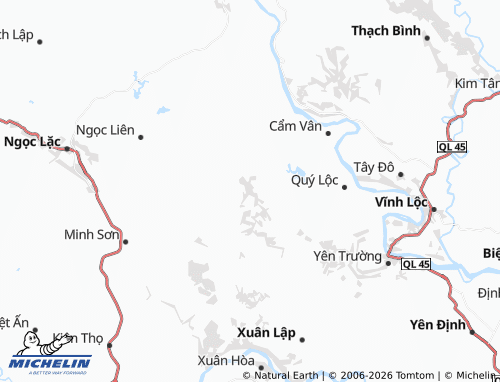 Mapa MICHELIN Cao Thịnh - ViaMichelin