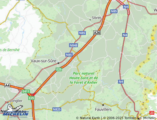 Carte MICHELIN Cobreville - ViaMichelin