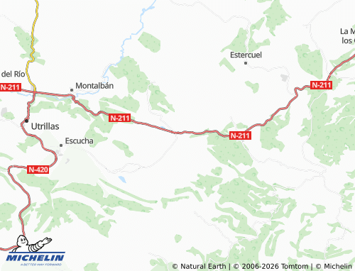 Mapa MICHELIN Castel de Cabra - ViaMichelin
