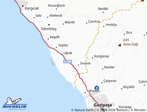 Mappa MICHELIN Özvadi - ViaMichelin