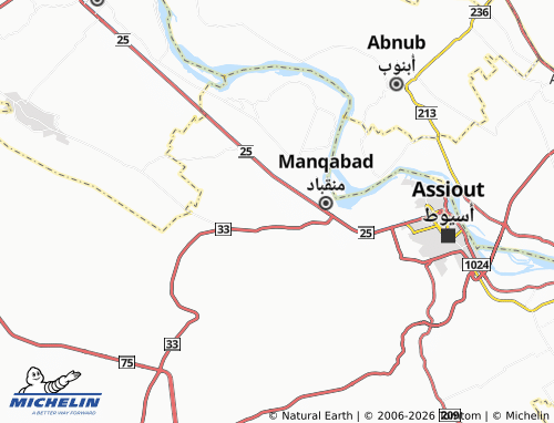 Mappa MICHELIN al-Hadaya - ViaMichelin