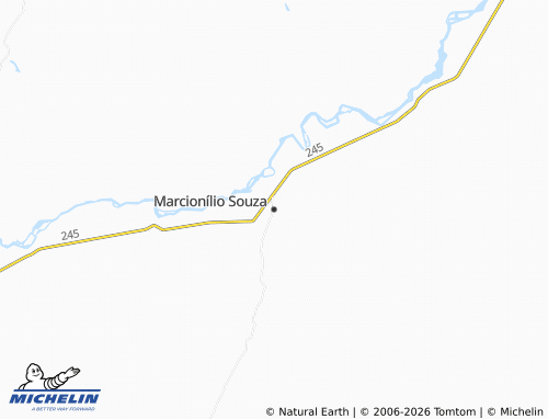 Mapa MICHELIN Marcionílio Souza - ViaMichelin