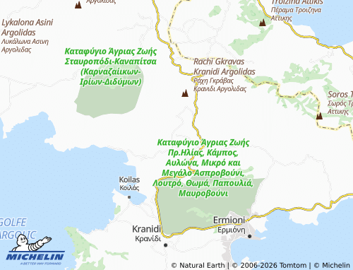MICHELIN Didyma map - ViaMichelin