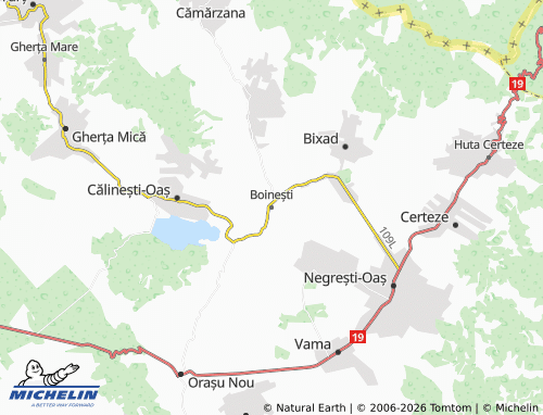 Mappa MICHELIN Boinești - ViaMichelin