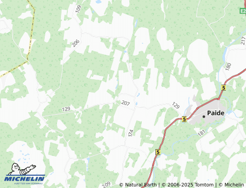 MICHELIN Aasuvälja map - ViaMichelin
