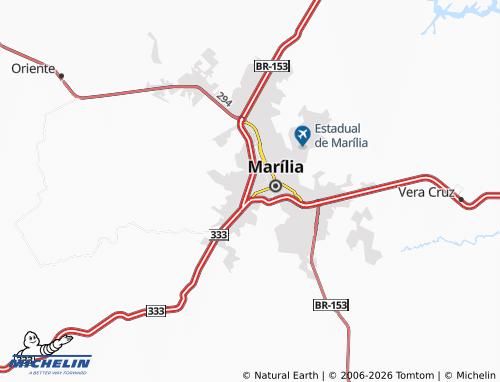 Mappa MICHELIN Quarto Centenário - ViaMichelin