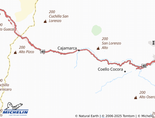 MICHELIN La Fonda map - ViaMichelin