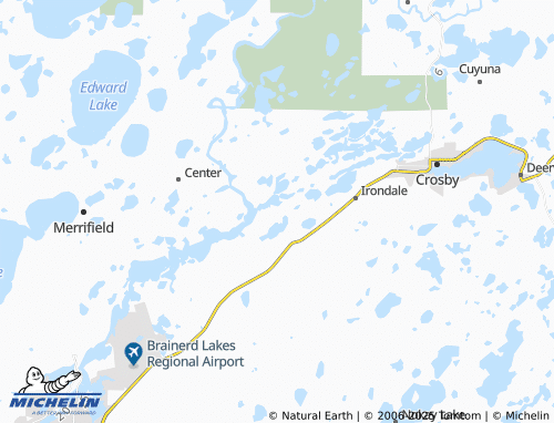 MICHELIN Riverton map - ViaMichelin