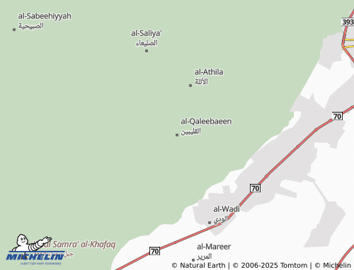 MICHELIN-Landkarte al-Qaleebaeen - ViaMichelin