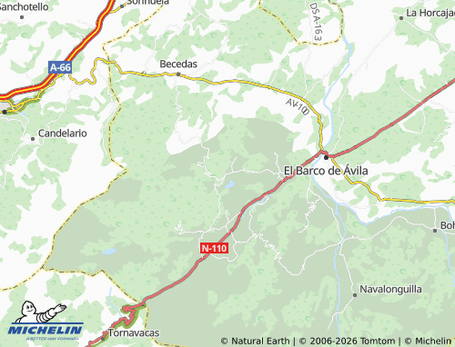 Mappa MICHELIN Los Loros - ViaMichelin