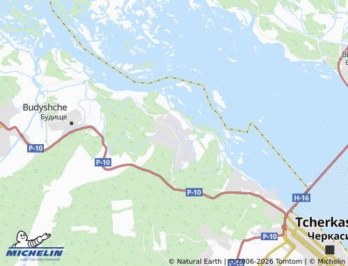 Mapa MICHELIN Svydivok - ViaMichelin