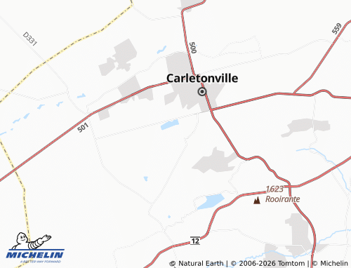 Kaart MICHELIN Blyvooruitzicht - ViaMichelin