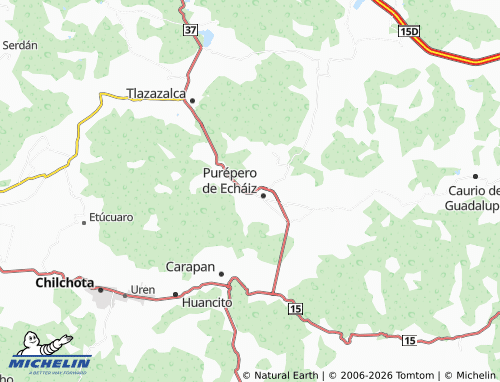 Mapa MICHELIN Villa Flores - ViaMichelin