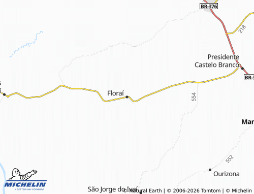 Mappa MICHELIN Floraí - ViaMichelin