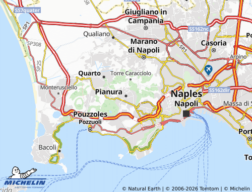 Mappa MICHELIN Pianura - ViaMichelin