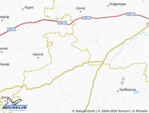 MICHELIN Çulpara map - ViaMichelin