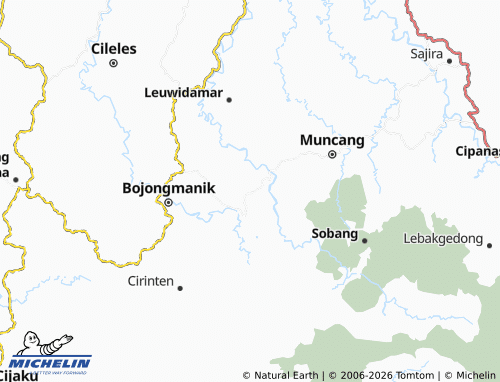 Mapa MICHELIN Cisimeut Raya - ViaMichelin