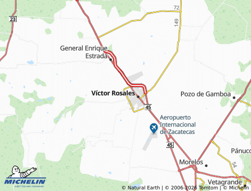 Mapa MICHELIN Ricardo Monreal Ávila - ViaMichelin