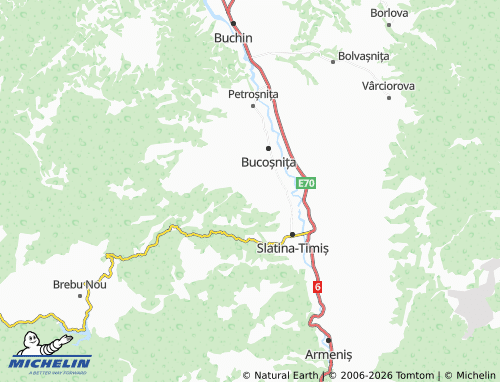 Carte MICHELIN Goleț - ViaMichelin