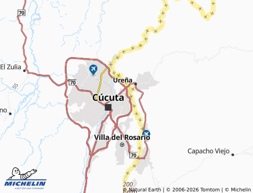 Mappa MICHELIN Caña Fistolo - ViaMichelin