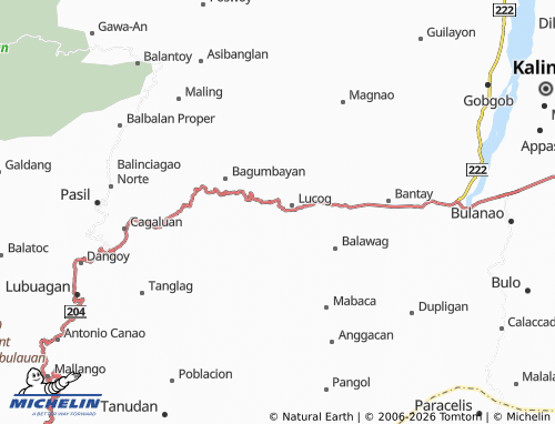 MICHELIN Amlao map - ViaMichelin