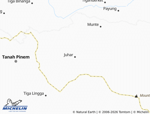 MICHELIN Juhar map - ViaMichelin