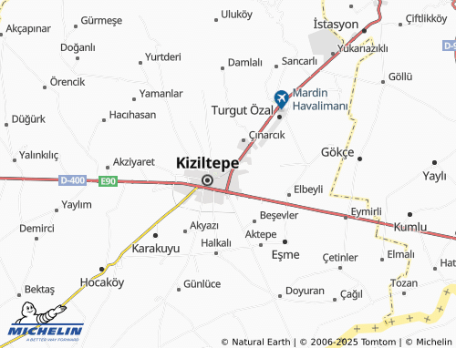 MICHELIN Cumhuriyet map - ViaMichelin
