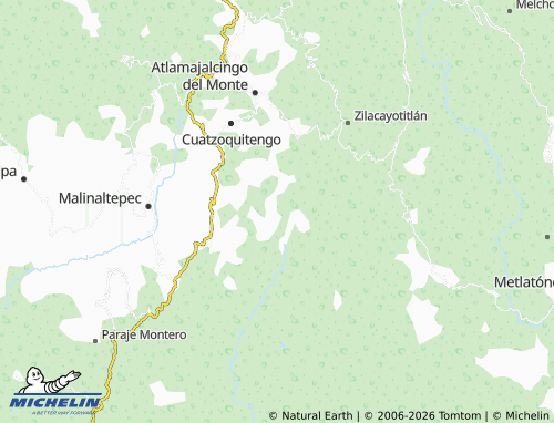 MICHELIN Chinameca map - ViaMichelin