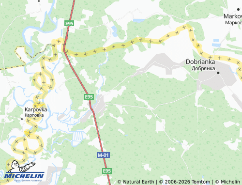 MICHELIN Sydelivka map - ViaMichelin