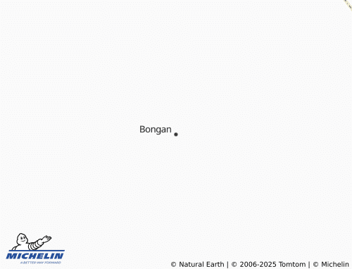 MICHELIN-Landkarte Bongan - ViaMichelin