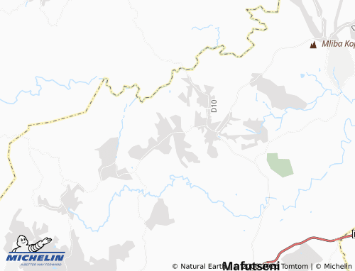MICHELIN Mlomo map - ViaMichelin