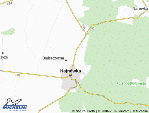 Mapa MICHELIN Dubiny - ViaMichelin