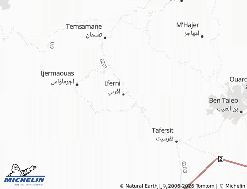 Mappa MICHELIN Ifarni - ViaMichelin