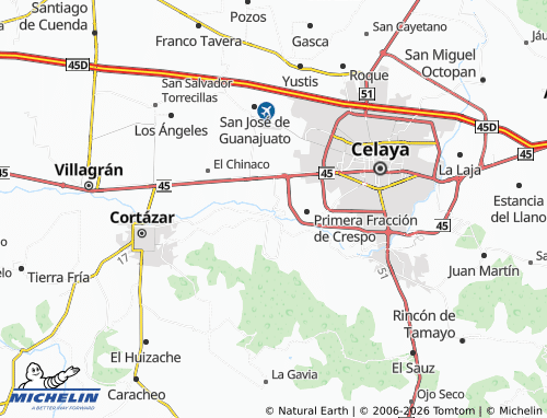 Mappa MICHELIN Palmita de San Gabriel - ViaMichelin